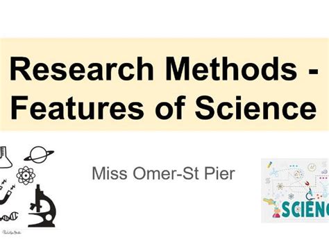research methods  features  science teaching resources