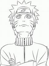 Coloring Naruto Uzumaki Pages Popular sketch template