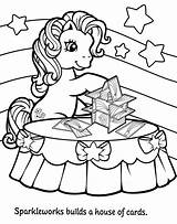 Coloring Pages Horse Pony Little sketch template