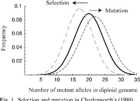 Figure 1 From Mutation Selection Balance And The Evolutionary Advantage