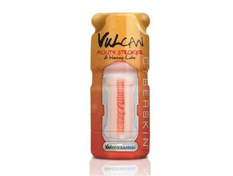 Cyberskin Vulcan Mouth Stroker With Warming Lube Topco Sex Toys