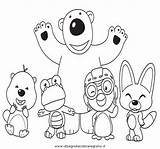 Pororo Coloring Pages Printable Getcolorings Printables Color sketch template