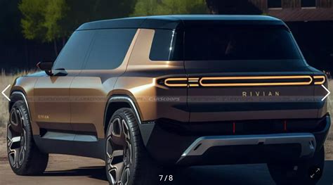 rivian  crossover suv conjecture  renderings carscoops rivian forum rt rs