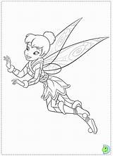 Coloring Pages Tinkerbell Periwinkle Wings Secret Popular sketch template