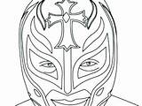 Wwe Coloring Pages Championship Belt Drawing Mysterio Rey Mask Printable Belts Getcolorings Paintingvalley Drawings Color Book sketch template