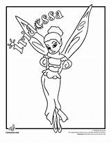 Coloring Iridessa Disney Pages sketch template