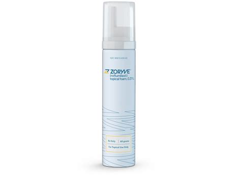 Zoryve Topical Foam Approved For Seborrheic Dermatitis Mpr