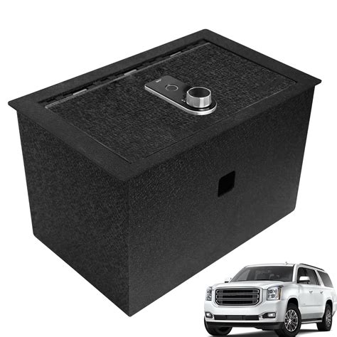 wasai console safe gun safe  car premium  vehicle console vault lockbox compatible