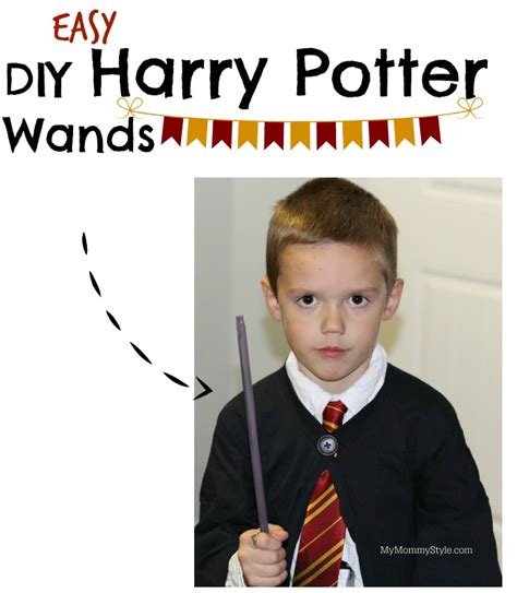 How To Make Your Own Harry Potter Wands My Mommy Style