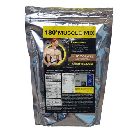 Lean 180 Muscle Mix Best Tasting Protein Shake For Men Burns Fat