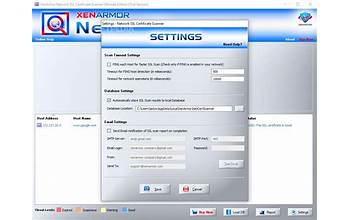 Network SSL Certificate Scanner screenshot #0