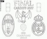 Coloring Champions League Cardiff Final Designlooter 250px 17kb sketch template