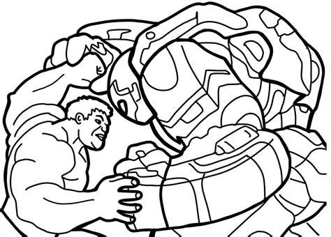 hulkbuster coloring coloring pages