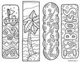 Bookmarks Coloring Color Printable Choose Board Pages sketch template