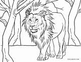 Leon Lion Rugiendo Jungle Cool2bkids sketch template