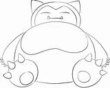 Snorlax Lineart Cynthia Lilly Gerbil Imran Vectorified sketch template