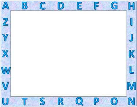 alphabet border   clip art borders clip art borders