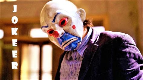 Bank Robbery Scene Joker The Dark Knight Vioclipz Youtube