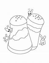 Salt Coloring Pages Shaker Light Drawing Template Getdrawings sketch template