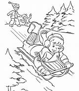 Winter Coloring Pages Fun Kids Themed Printable Popular Color sketch template