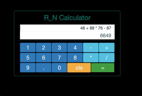 simple calculator app  react  node codeburst