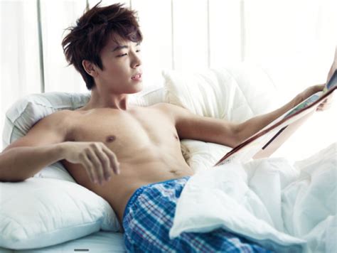 donghae shows his perfect body in ceci magazine daily k