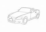 S2000 Clker Ocal sketch template