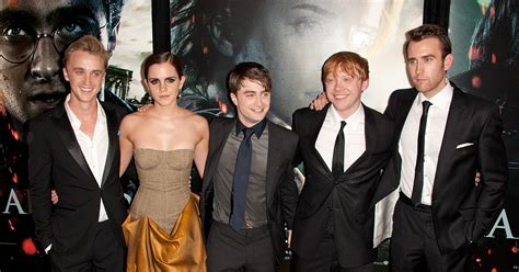 cast  harry potter reunited  years    film