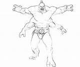 Mortal Kombat Goro Scorpion Baraka sketch template