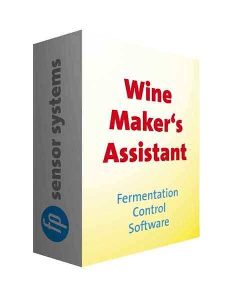Software „wine Maker‘s Assistant“ Wma Fp Sensor Systems