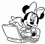 Coloring Minnie Mouse Pages Face Printable Popular sketch template