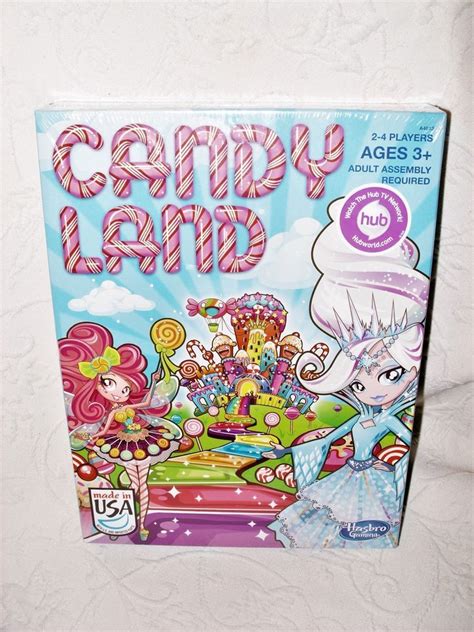 hasbro gaming candy land board game princess edition ages