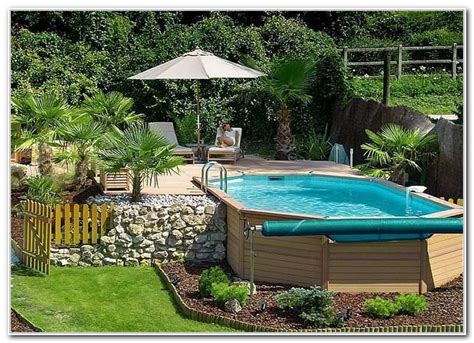 Above Ground Wooden Pool Deck Kits Decks Home Decorating Ideas