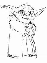 Yoda Star Wars Coloring Master Pages Lego Printable Kids Little sketch template