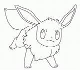 Eevee Pokemon Template sketch template