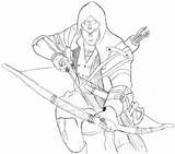 Creed Assassin Connor Drawing Coloring Pages Deviantart Drawings Game Trending Days Last Fan Getdrawings Background Sketches sketch template