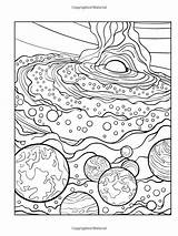 Coloring Pages Adults Creative Adult Books Galaxy Book Para Skyscapes Celestial Jessica Haven Colouring Colorear Dibujos Space Páginas Mazurkiewicz Dover sketch template