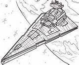 Star Wars Pages Coloring Destroyer Jedi Return Episode Print sketch template