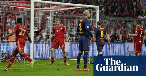 champions league bayern munich v barcelona in pictures football