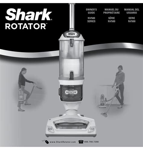 shark rotator nv series owners manual   manualslib