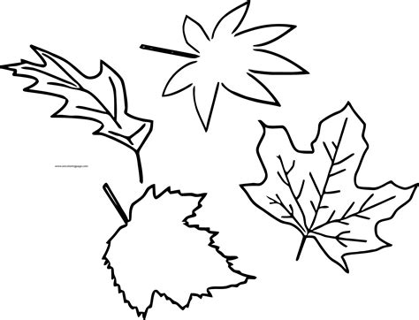 fall leaf style coloring page wecoloringpagecom