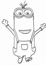 Minions Coloring Pages Fun Kids Votes sketch template
