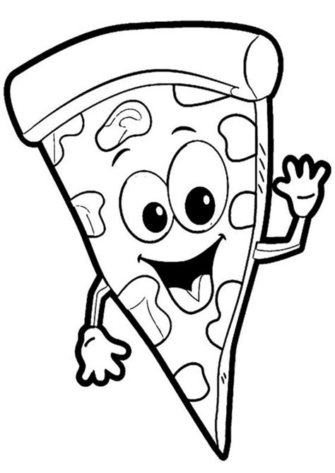 easy  print pizza coloring pages tulamama
