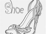 Coloring Pages Heels High Shoes Popular sketch template