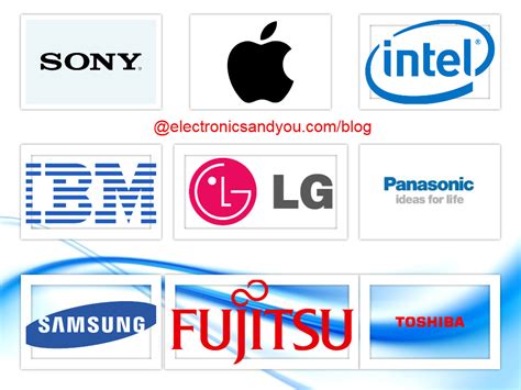 top  consumer electronics companies   world electronics