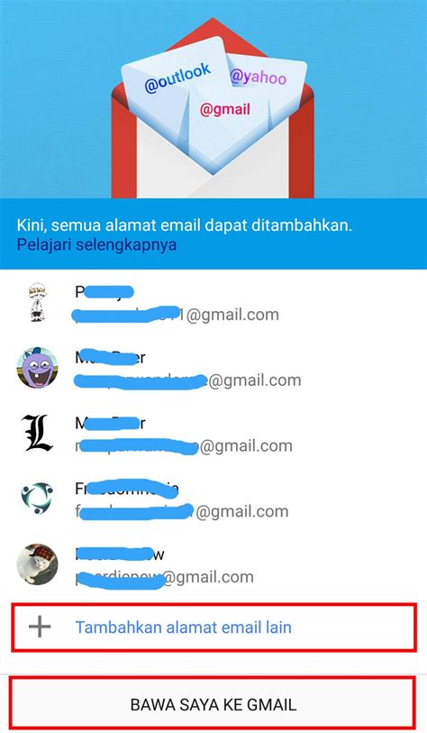 membuka email masuk gmail  hp  pemula