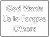 Forgiveness Forgives Brothers sketch template