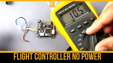 fix flight controller  powering  repair video youtube