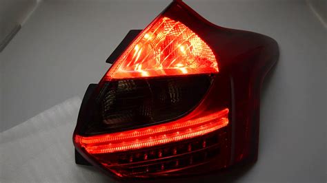 sw celi led rueckleuchten ford focus mk cb dyb   fliessheck redsmoke sw tuning youtube