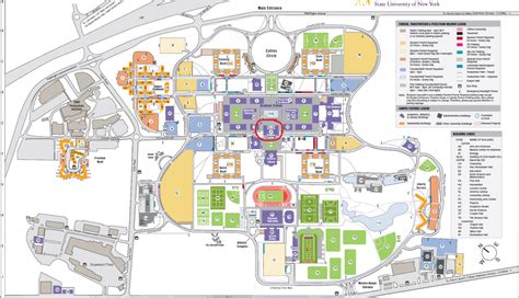 campus map america east academic consortium